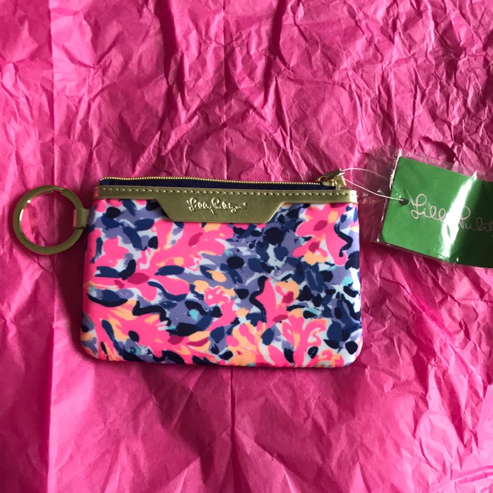 NWT Lilly Pulitzer Key ID Case